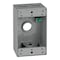 Sigma Engineered Solutions Electrical Box, Outlet Box Type, 1 Gang, Die-Cast Metal, Rectangular Shape 14253 - alternate 1